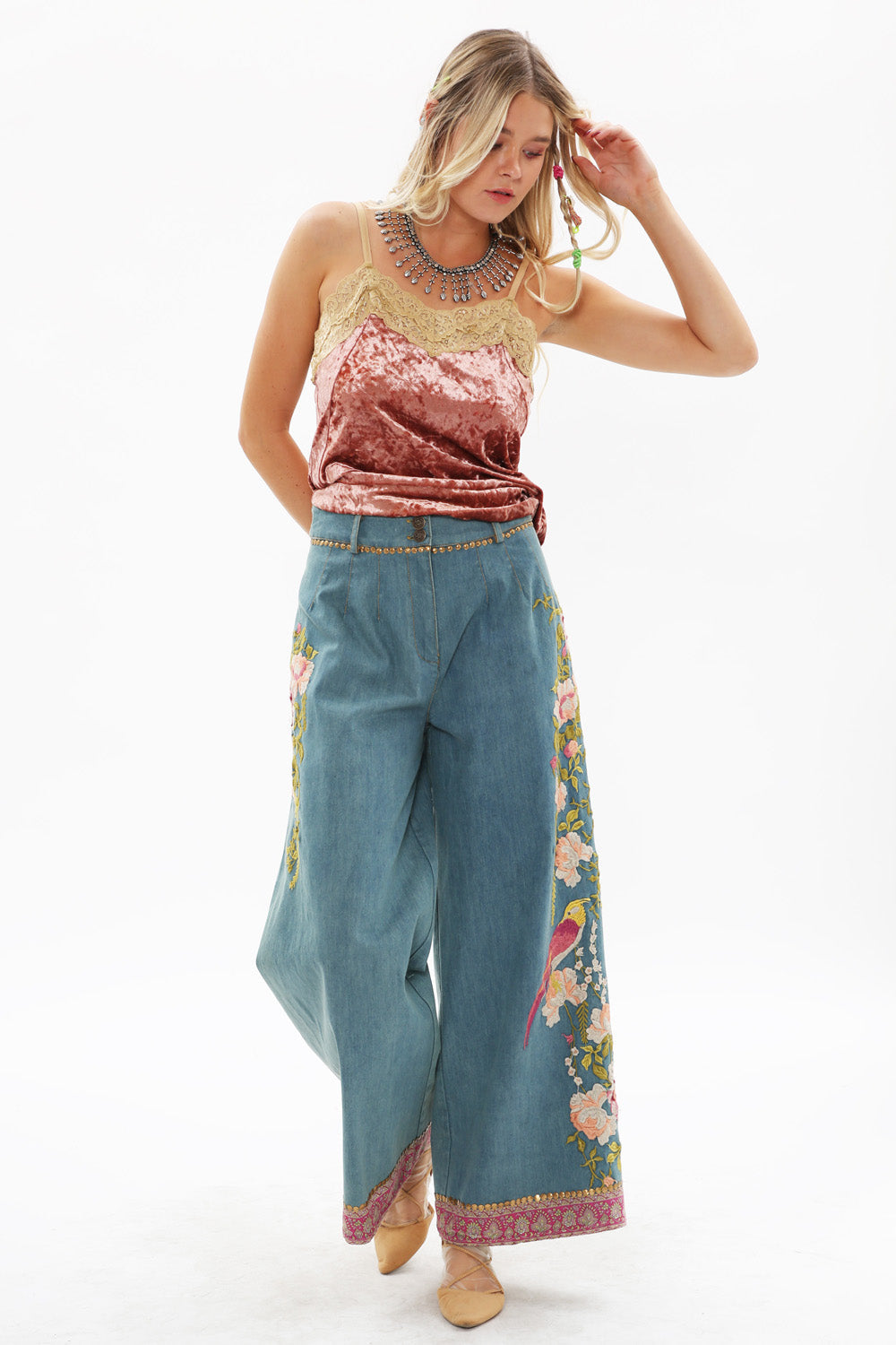 Velvet Dreams Cami/Antique Rose