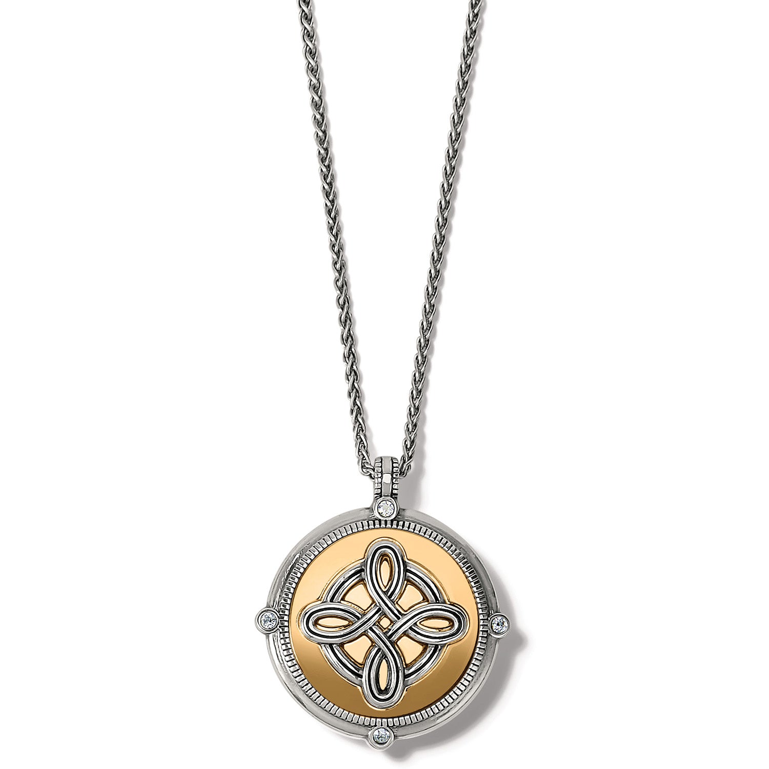 Interlok Noir Reversible Necklace