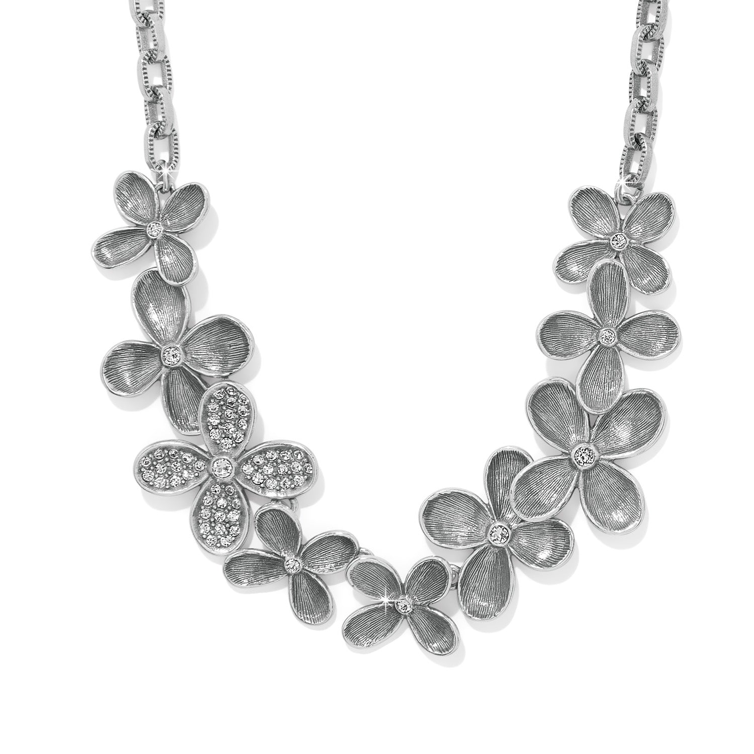 Everbloom Petal Pave Necklace