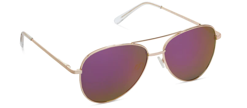 Heat Wave Pink/Gold- Peepers Reading Sunglasses