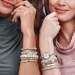 Meridian Stretch Bracelet / Silver