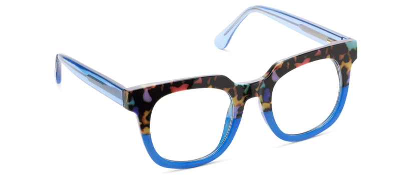 Showbiz Peepfetti Tortoise/Blue - Peepers Reading Glasses