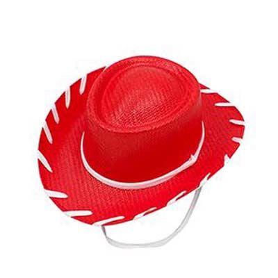 RED Youth Woody Style Straw Hat