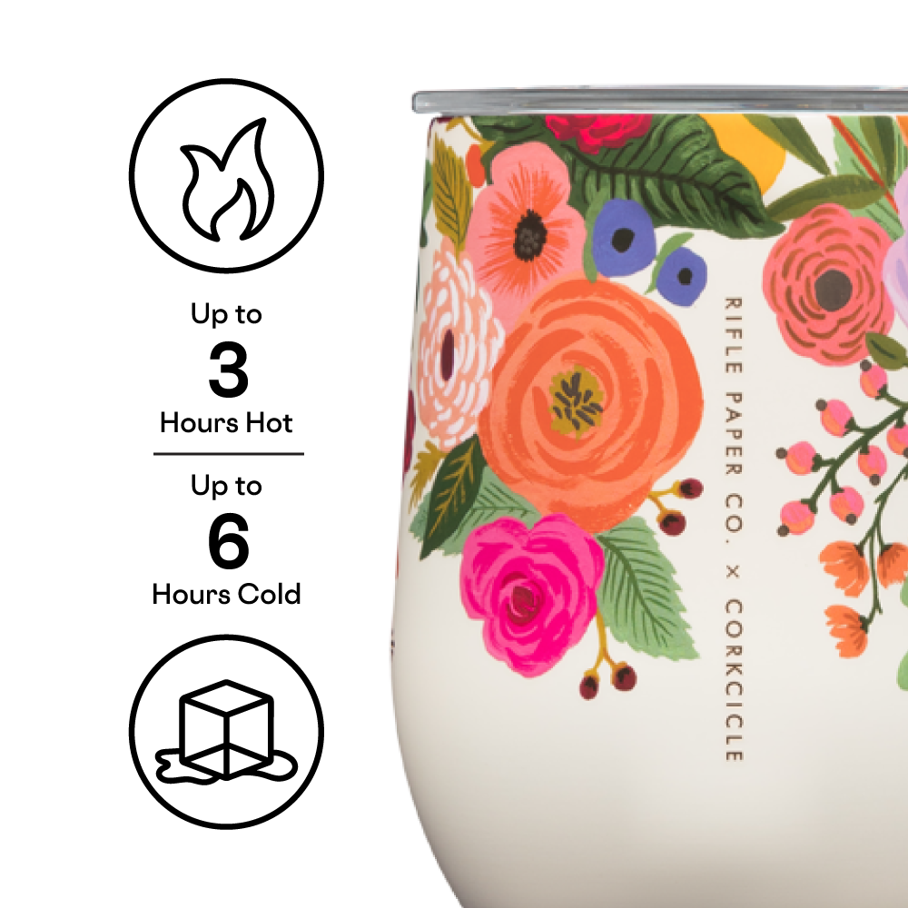 Corkcicle Rifle Paper Co. Stemless 12oz/Garden Party