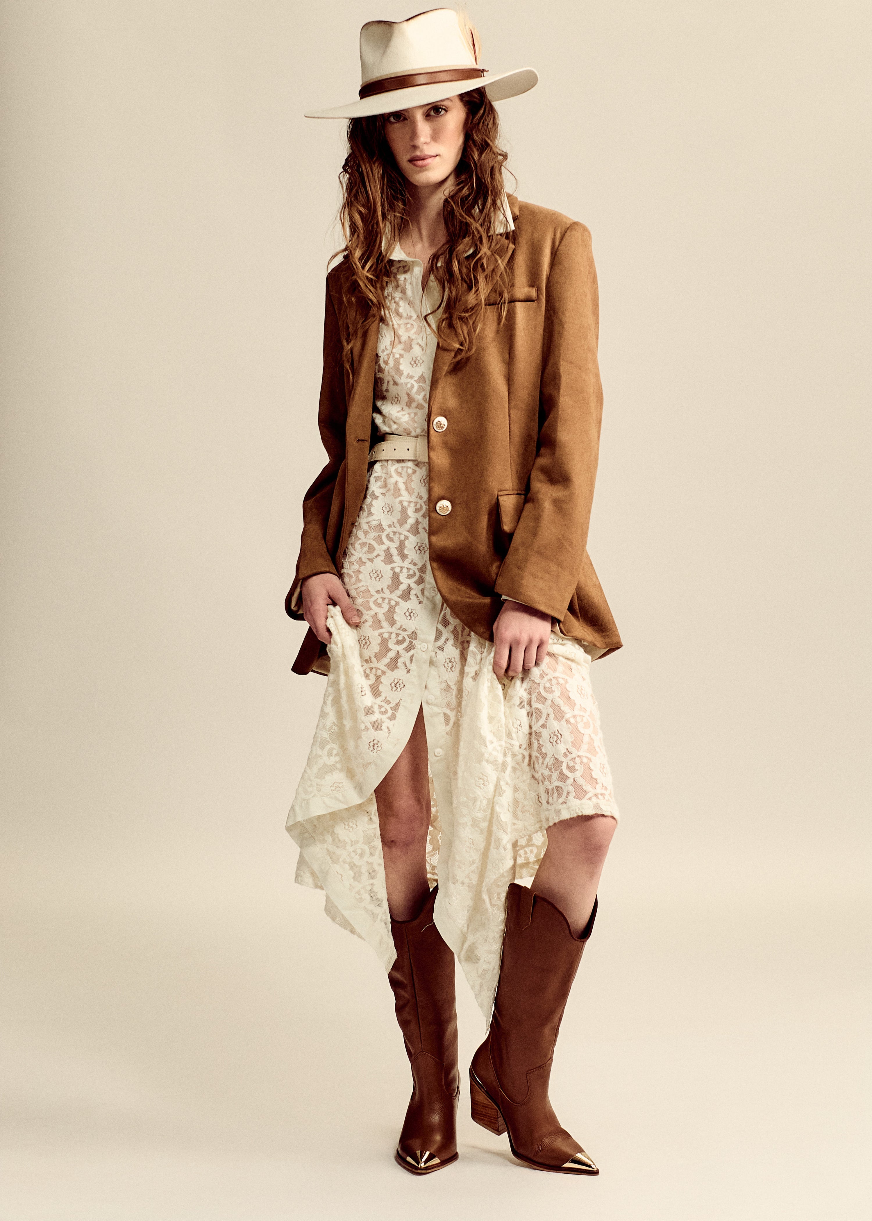 Prince 2-in 1 Convertible Brown Suede Boots