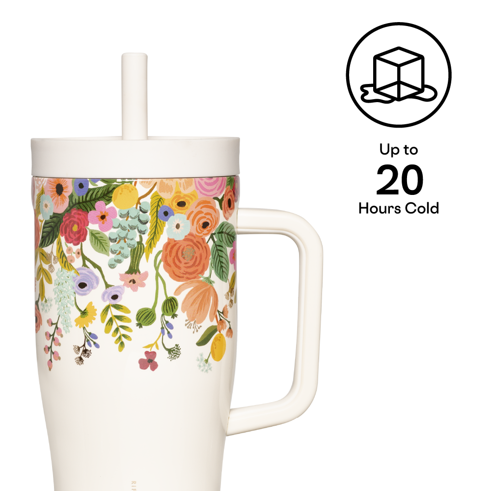 Corkcicle Rifle Paper Co. Leakproof 22oz Cruiser/Garden Party