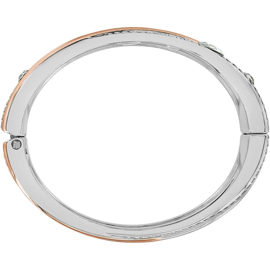 Neptune's Rings Gems Hinged Bangle