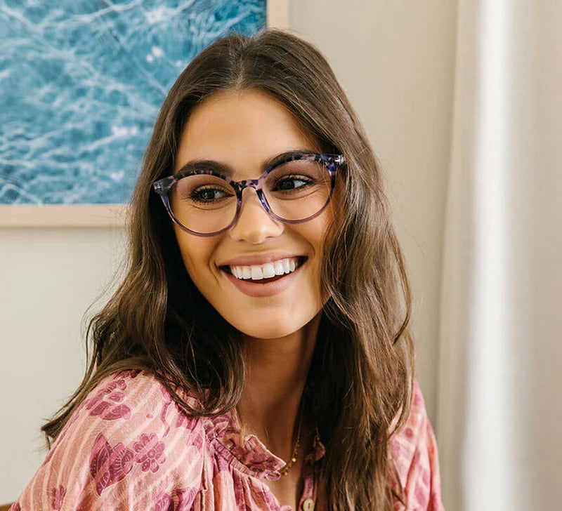 Monarch Focus Purple Quartz - Peepers Reading Glasses