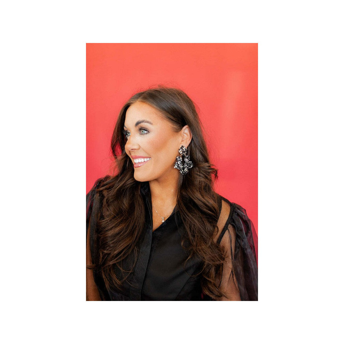 Michelle Statement Earrings-NYE