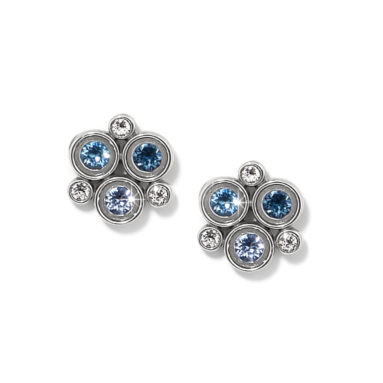BLUE Constella Cluster Post Earrings