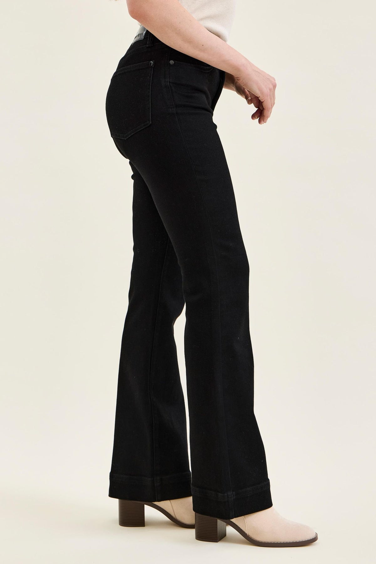 Judy Blue BLACK High Waist DAISY Bootcut Jean