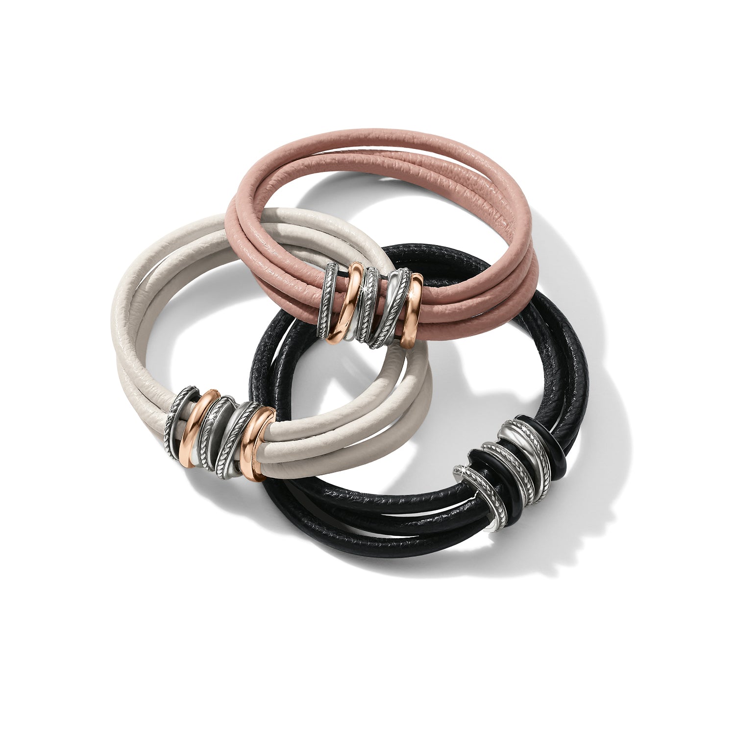 Neptune's Rings Two Tone Bracelet PINK SAND
