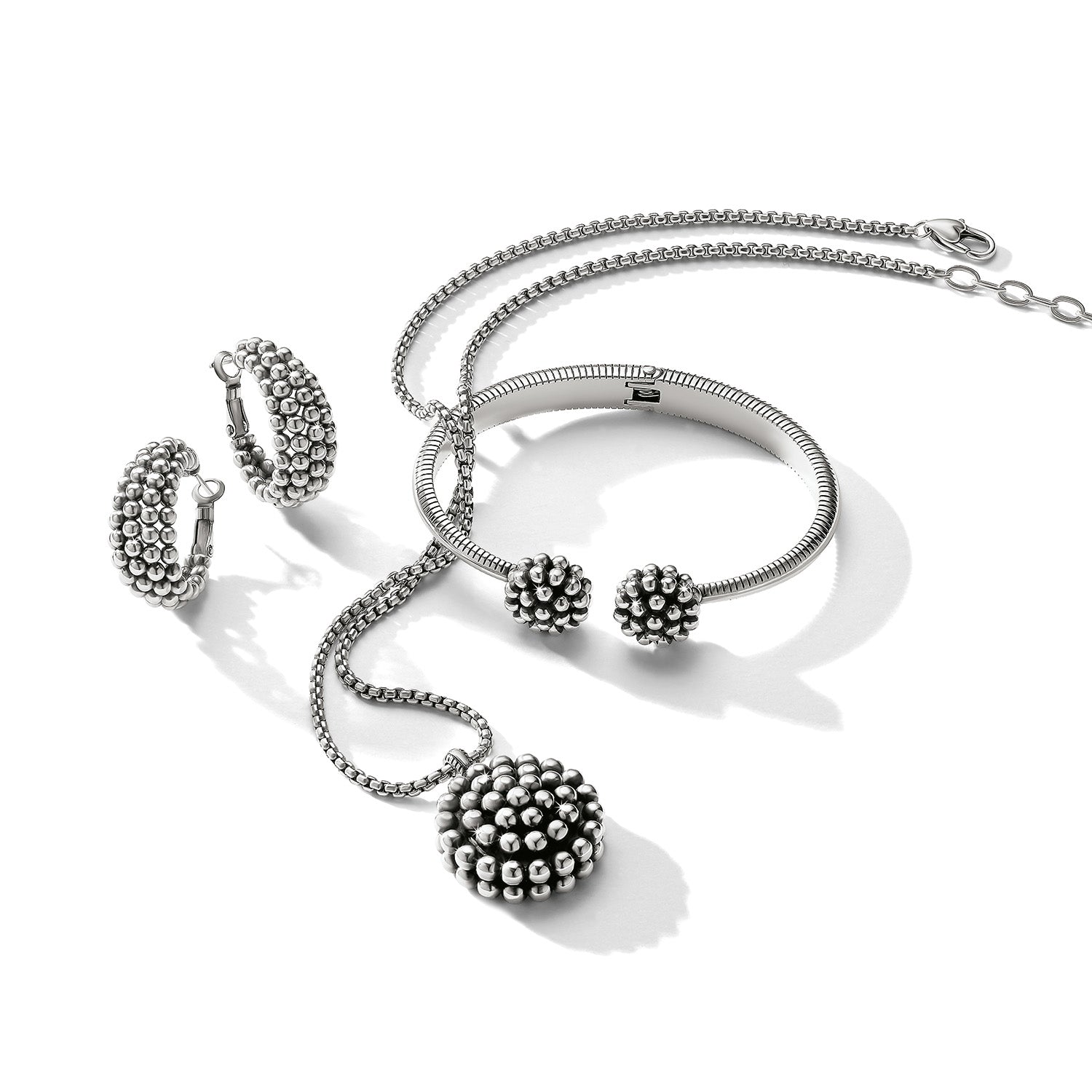 Pretty Tough Blossom Open Hinged Bangle