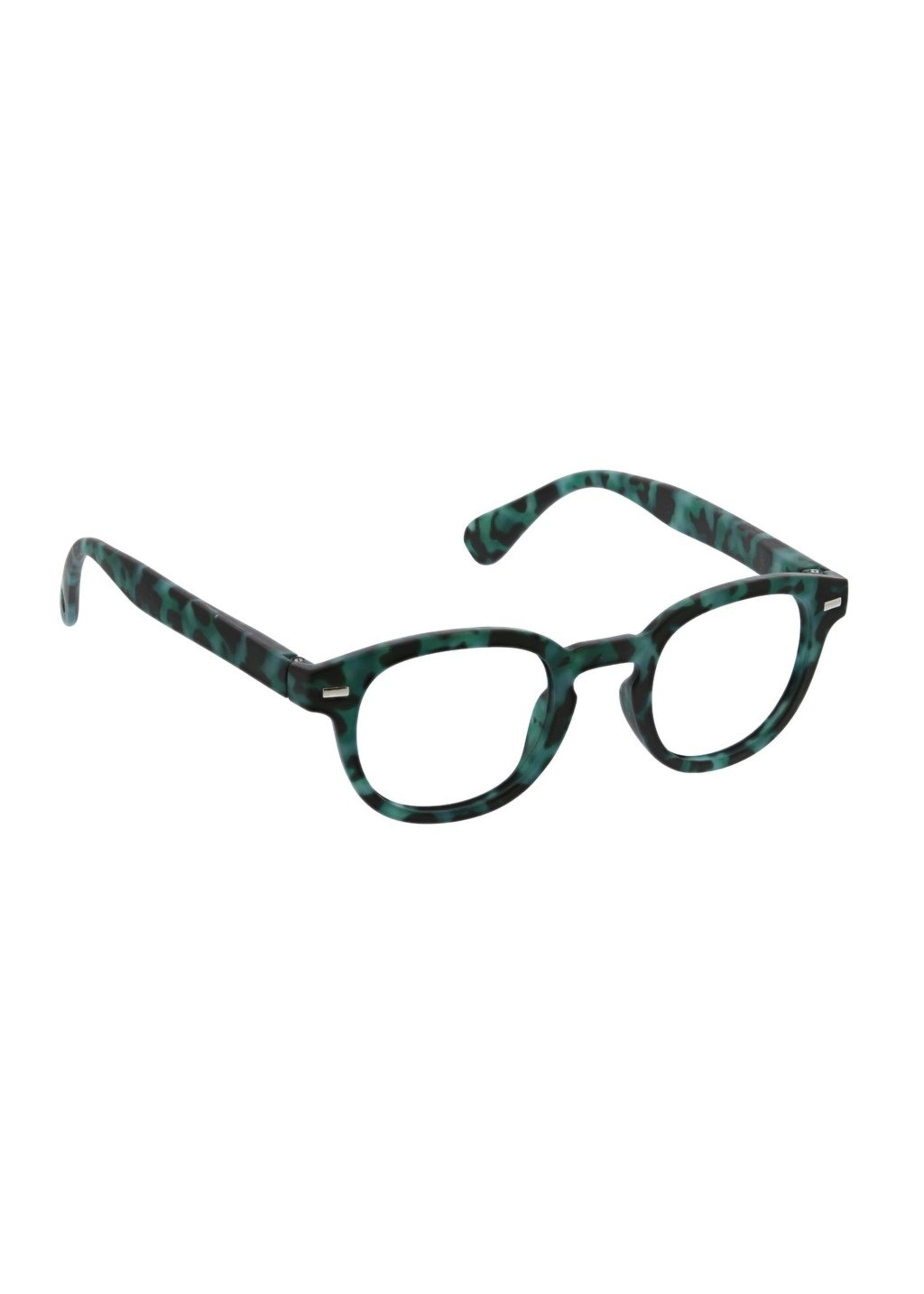 Headliner Focus Green Tortoise - Peepers Reading Glasses