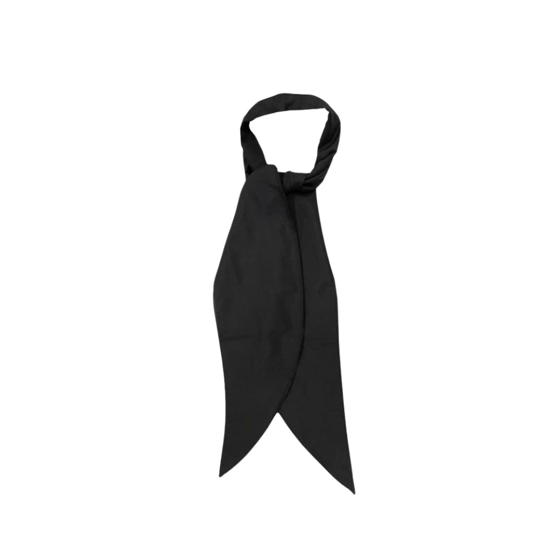 BLACK Scarf Tie
