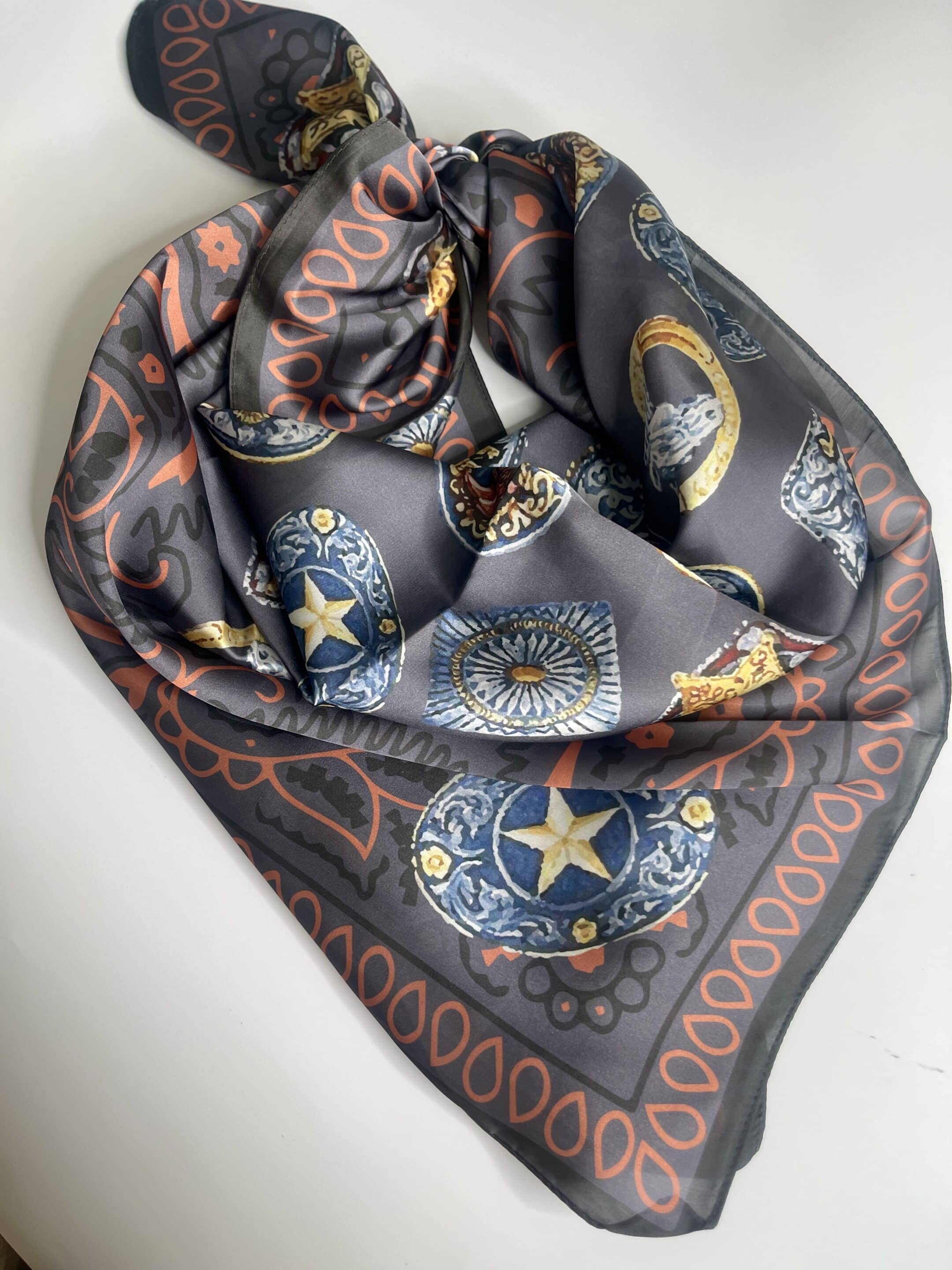 Buckles & Badges Silk Wild Rag
