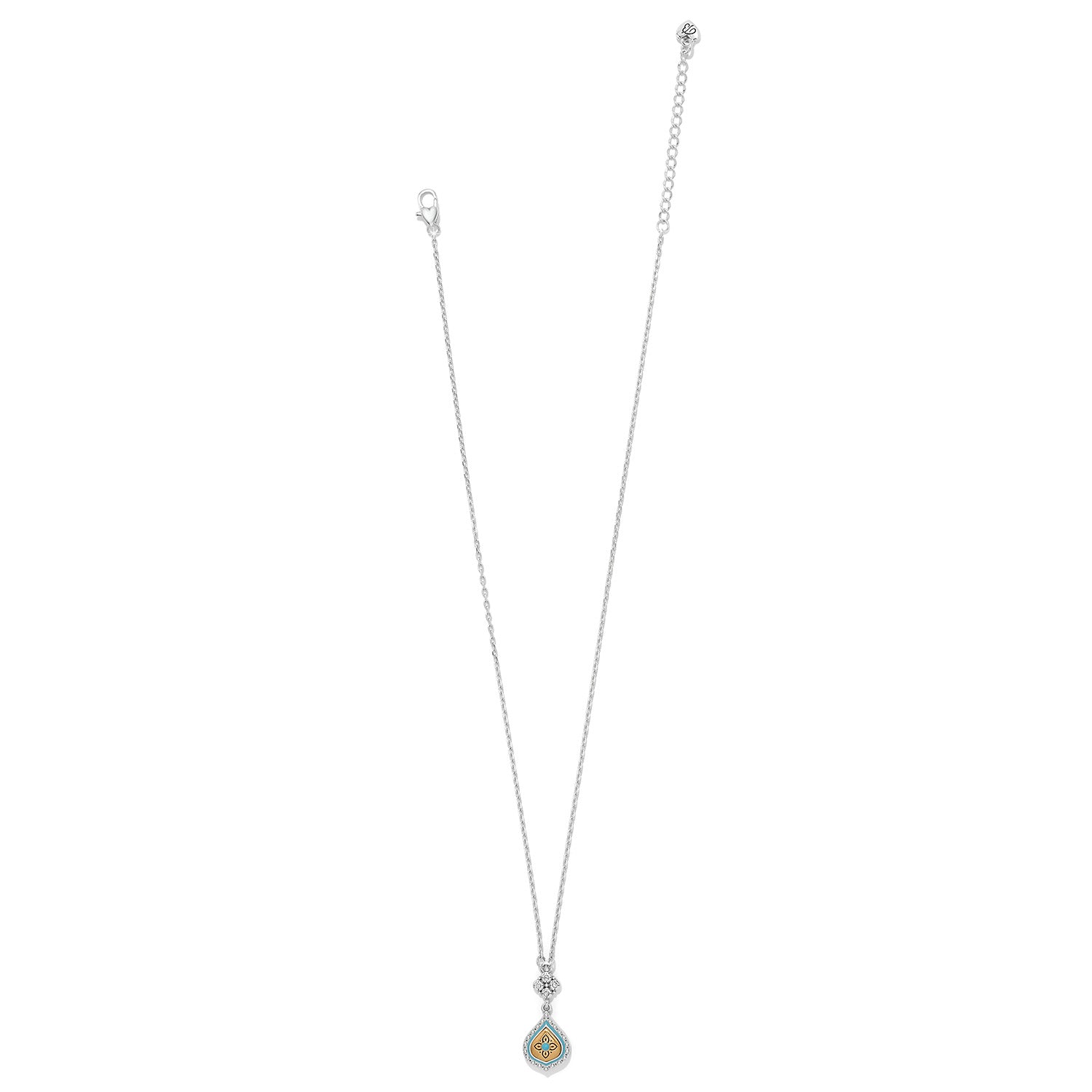 Mosaic Cerrillos Petite Teardrop Necklace