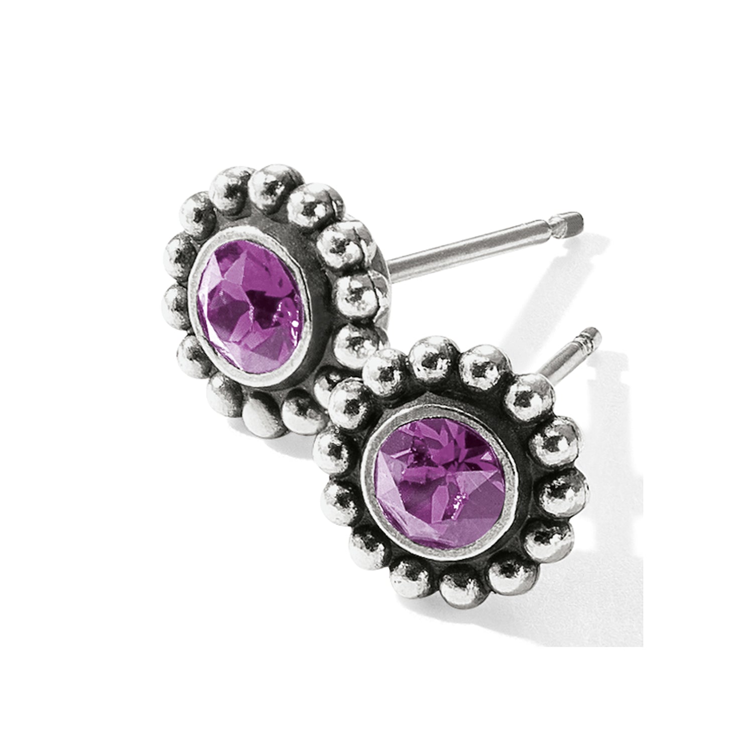 Twinkle Mini Post Earrings/Amethyst