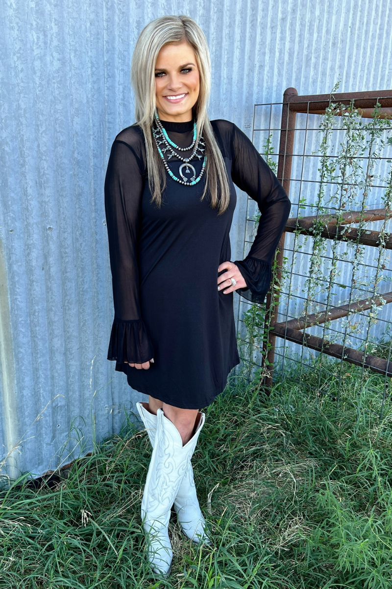 Nine Lives Black Dress