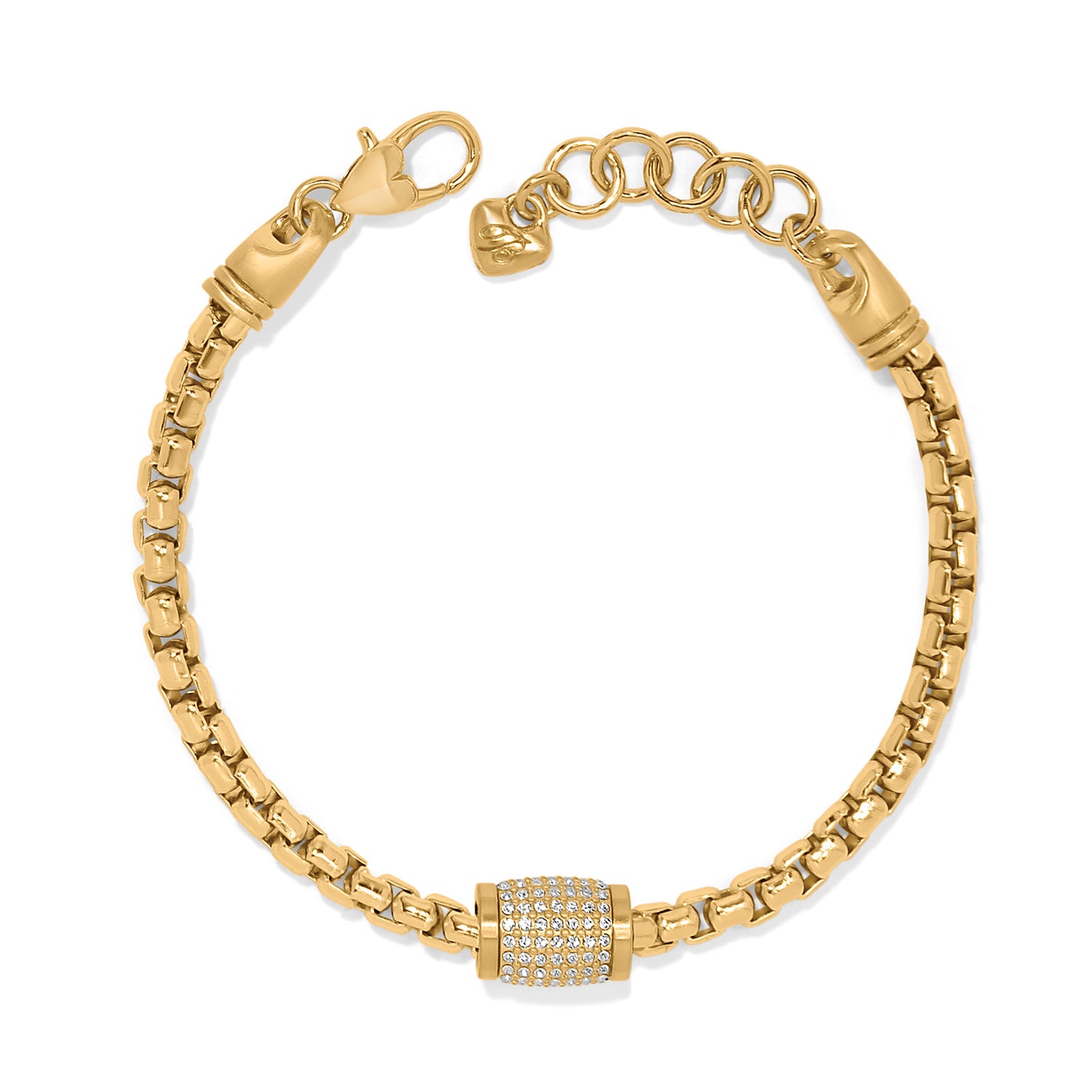 Meridian Solis Station Bracelet-Gold