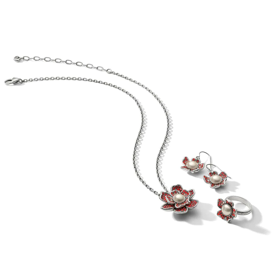 Everbloom Pearl Ruby Ring