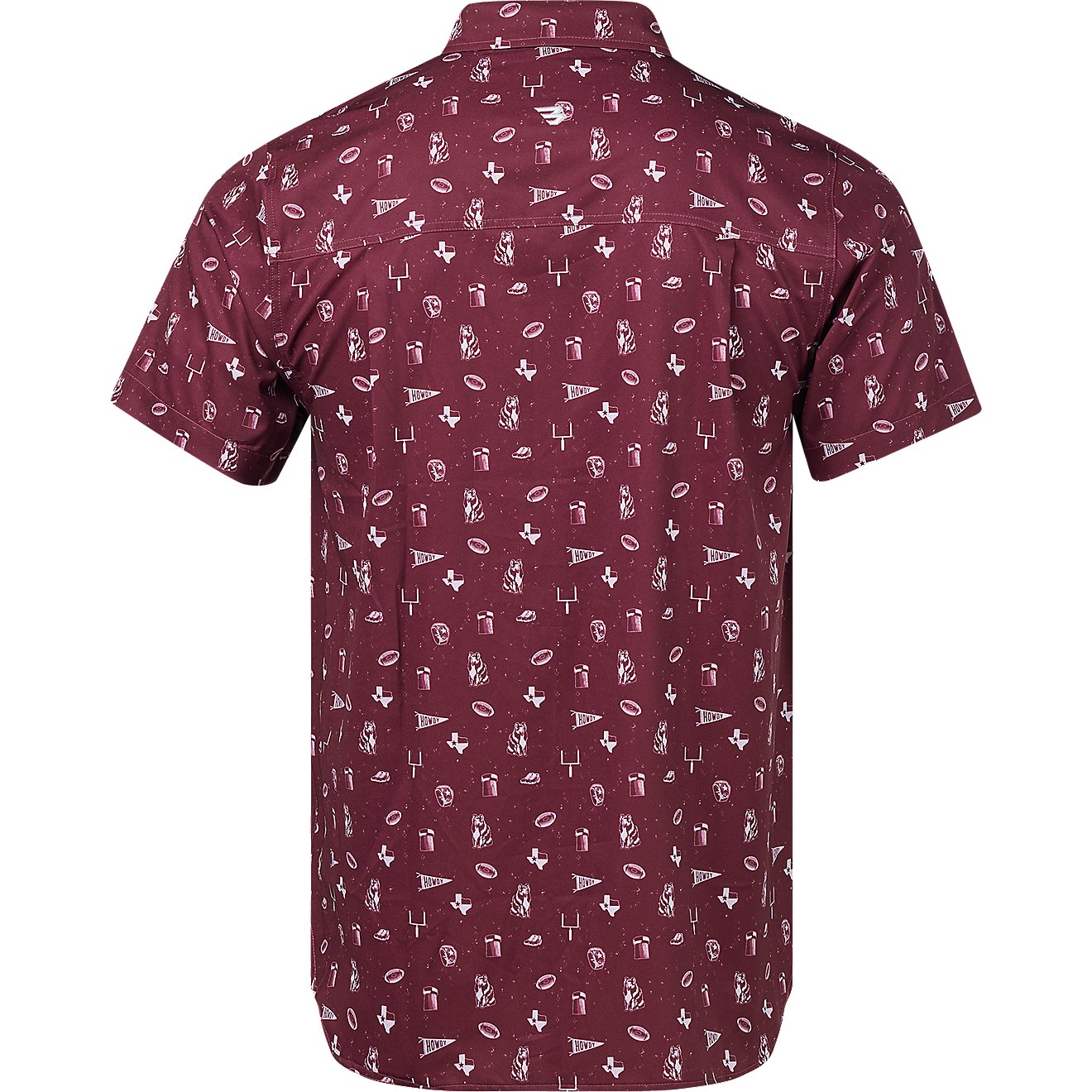 Game Day In College Station-Performance Button Up, by Burlebo