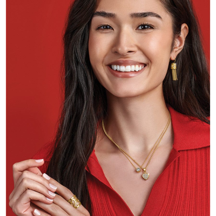 Meridian Zenith Tassel French Wire Earrings-Gold