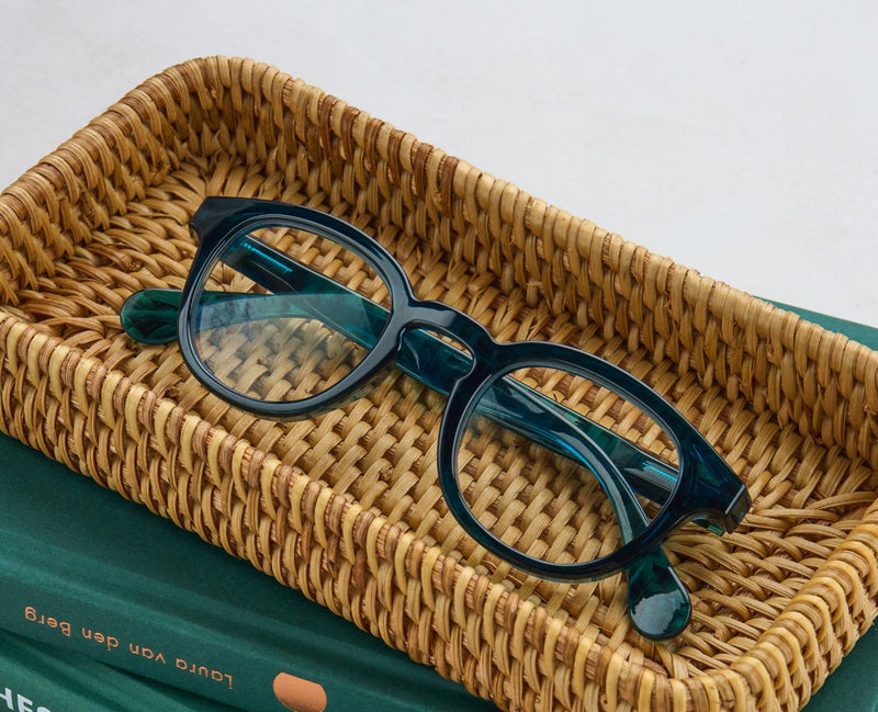 Asher -Teal Peepers Reading Glasses