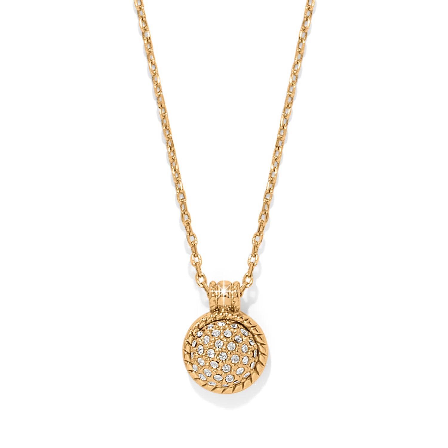 Illumina Celeste Dome Necklace/Gold