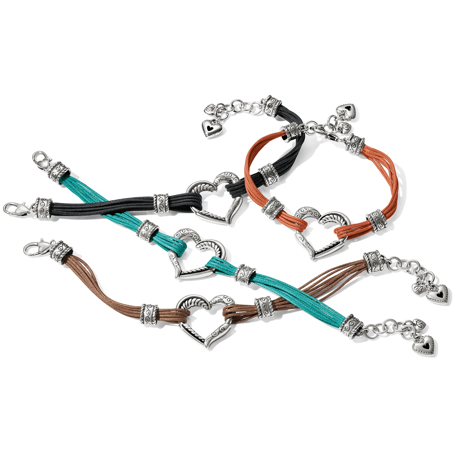 Heritage Heart Bracelet/Teal