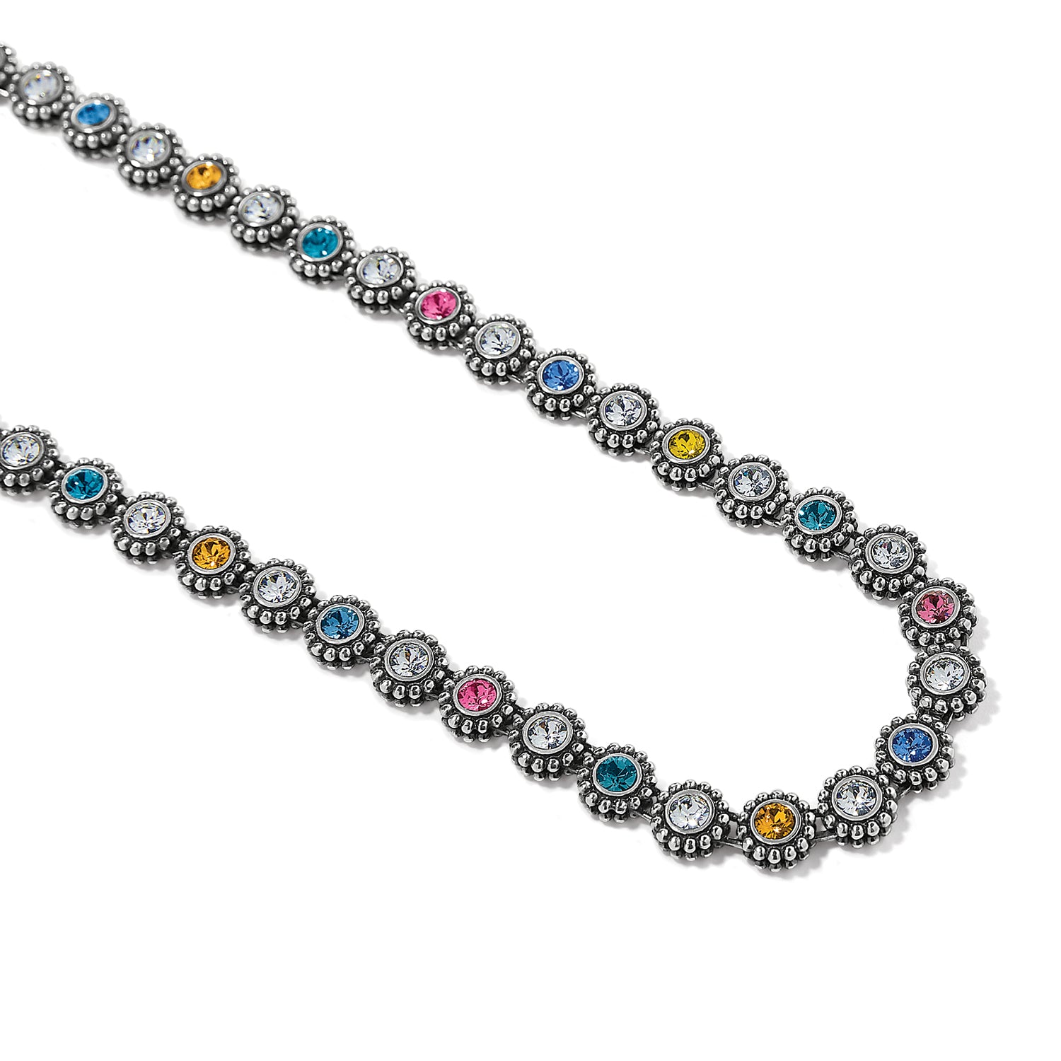 Twinkle Link Necklace/Multi Color