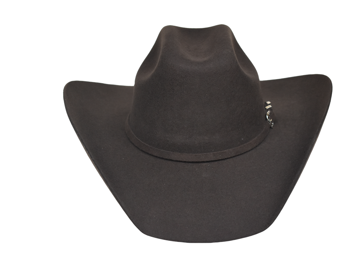 The Frio Brown Felt RCA Low Crown Hat