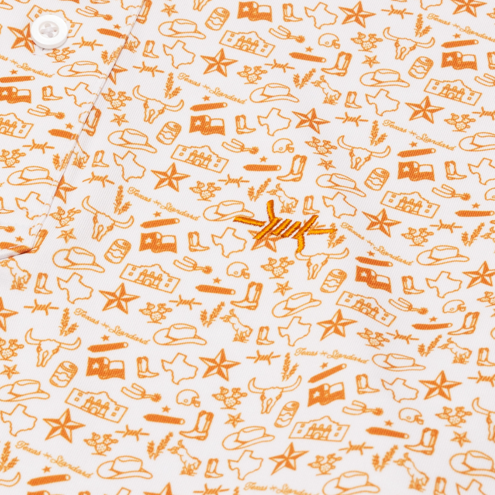 Texas Traditions Polo-Burnt Orange by Texas Standard