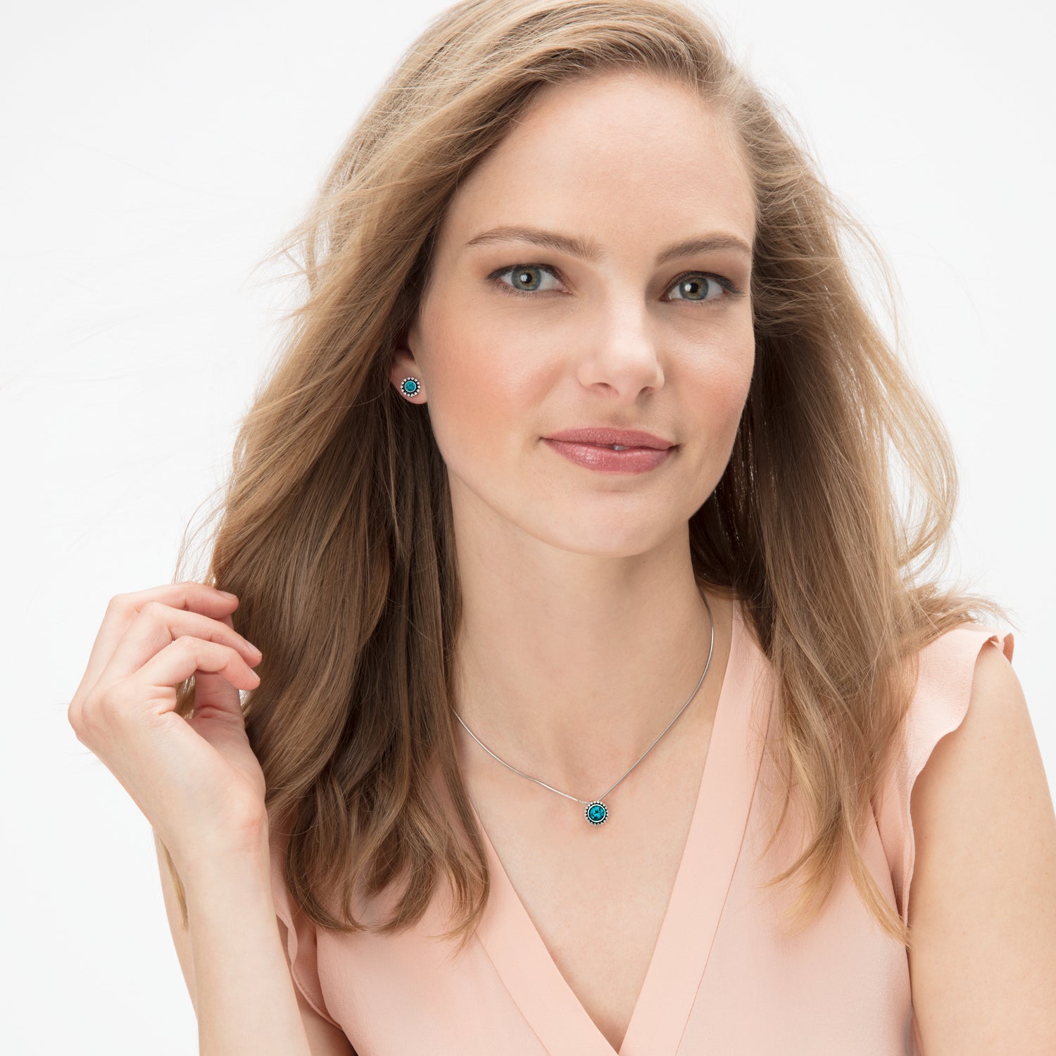 Twinkle Mini Post Earrings/Blue