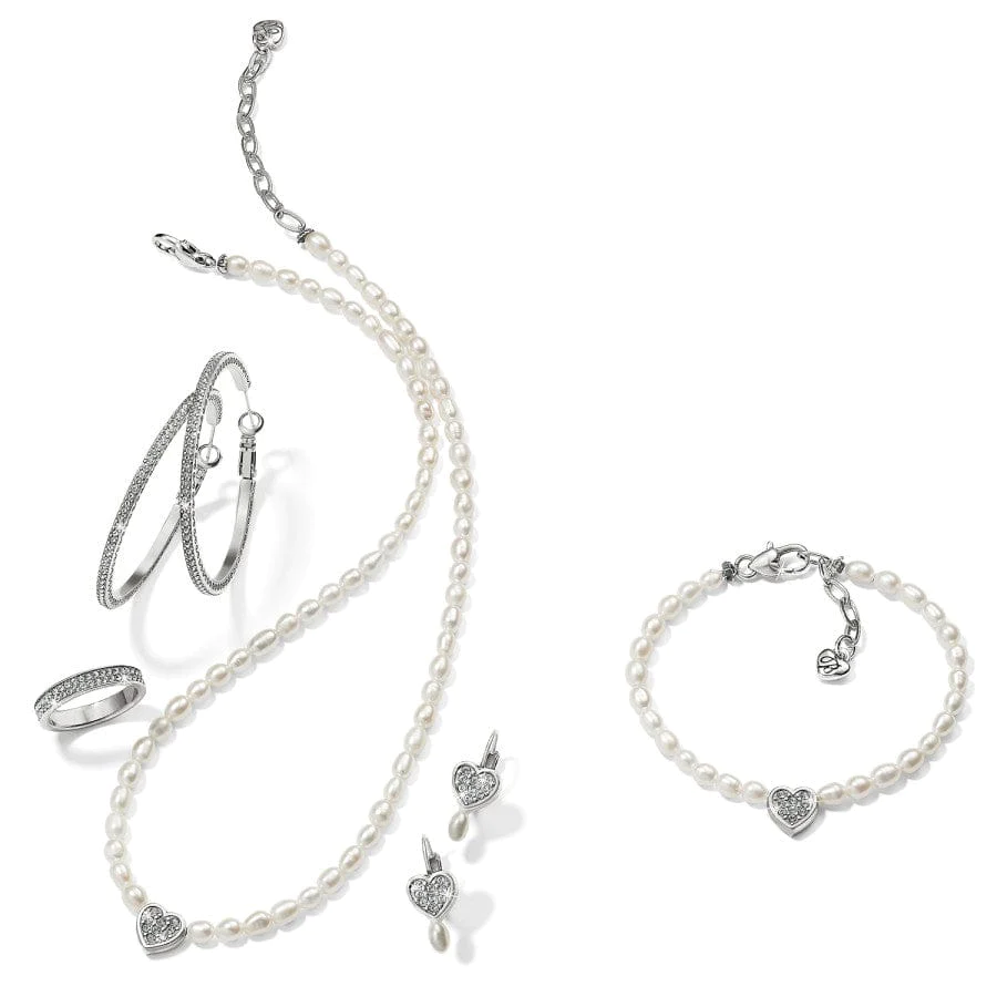 Meridian Zenith Heart Pearl Necklace
