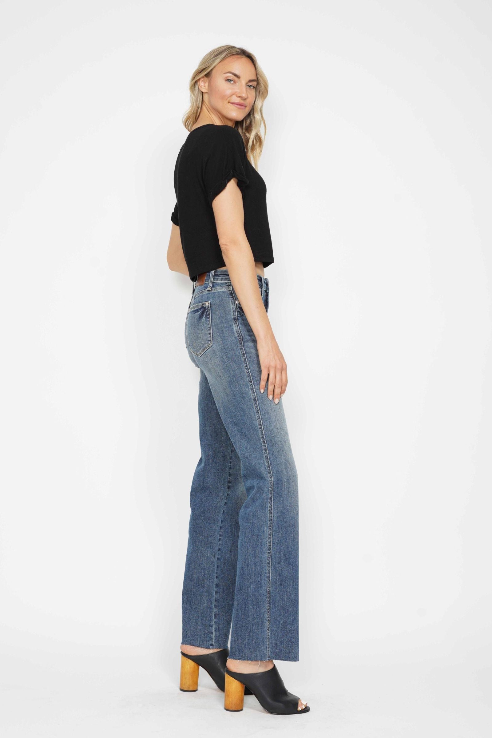 Judy Blue Tummy Control Vintage Straight Jeans
