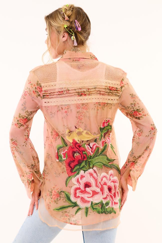 Olivia Rose Button Front Shirt