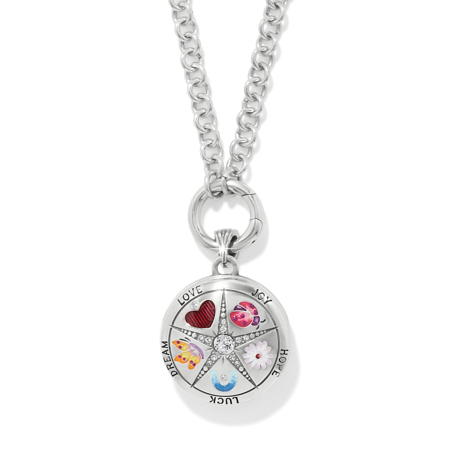 Reverie Emblem Locket Necklace