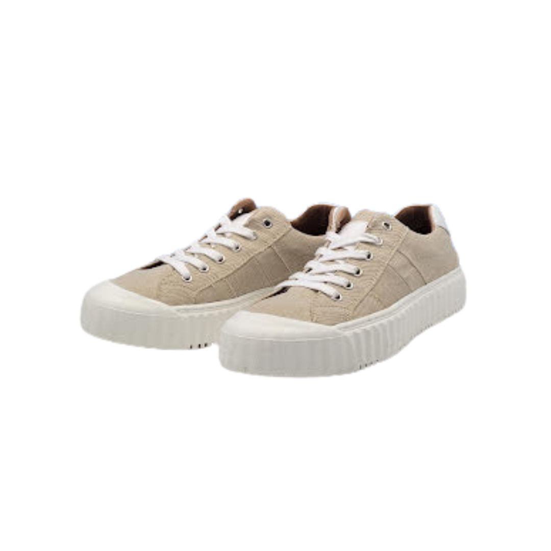Sand Ivy Canvas Sneakers by Eric Michael