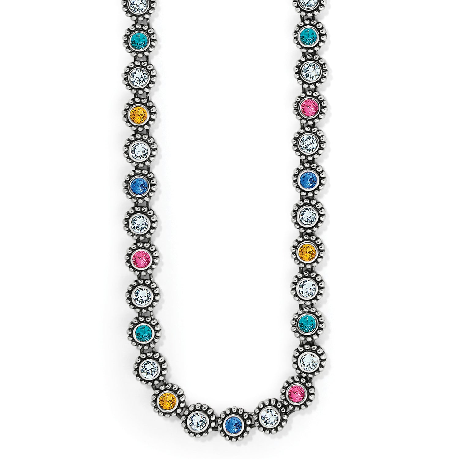 Twinkle Link Necklace/Multi Color