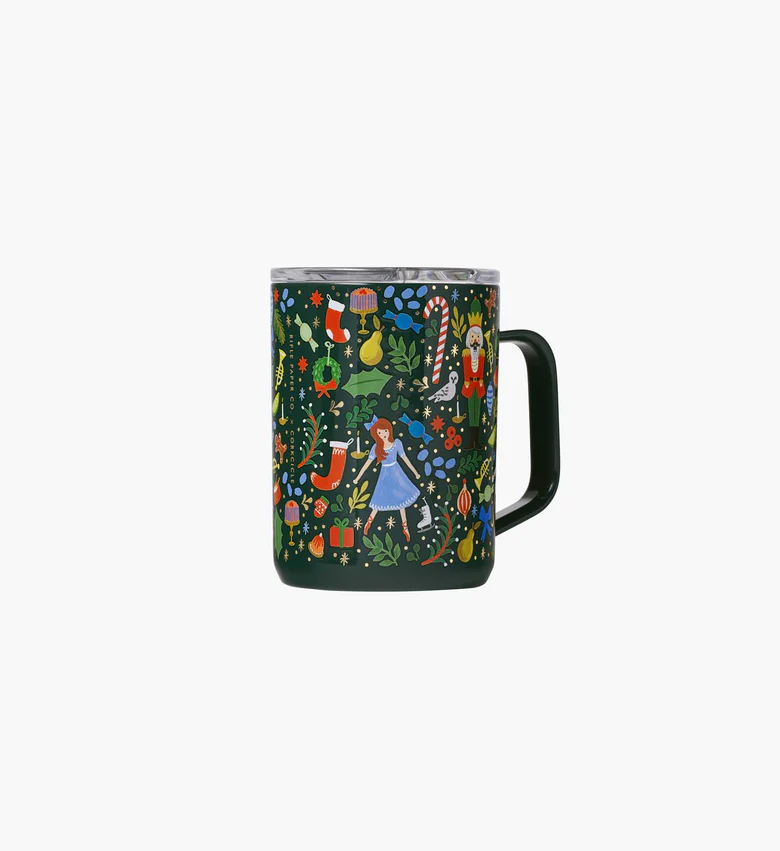 Corkcicle Rifle Paper Co. 16oz Nutcracker Coffee Mug