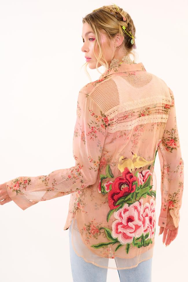 Olivia Rose Button Front Shirt
