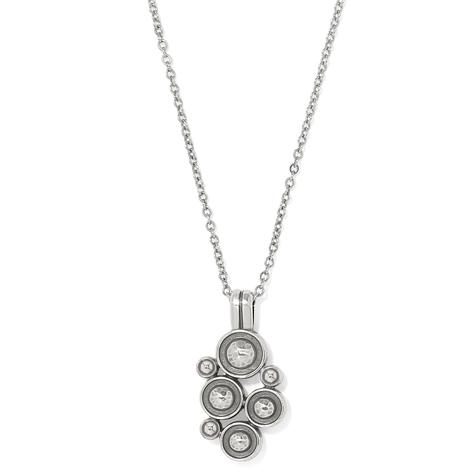 Constella Cluster Necklace /Red