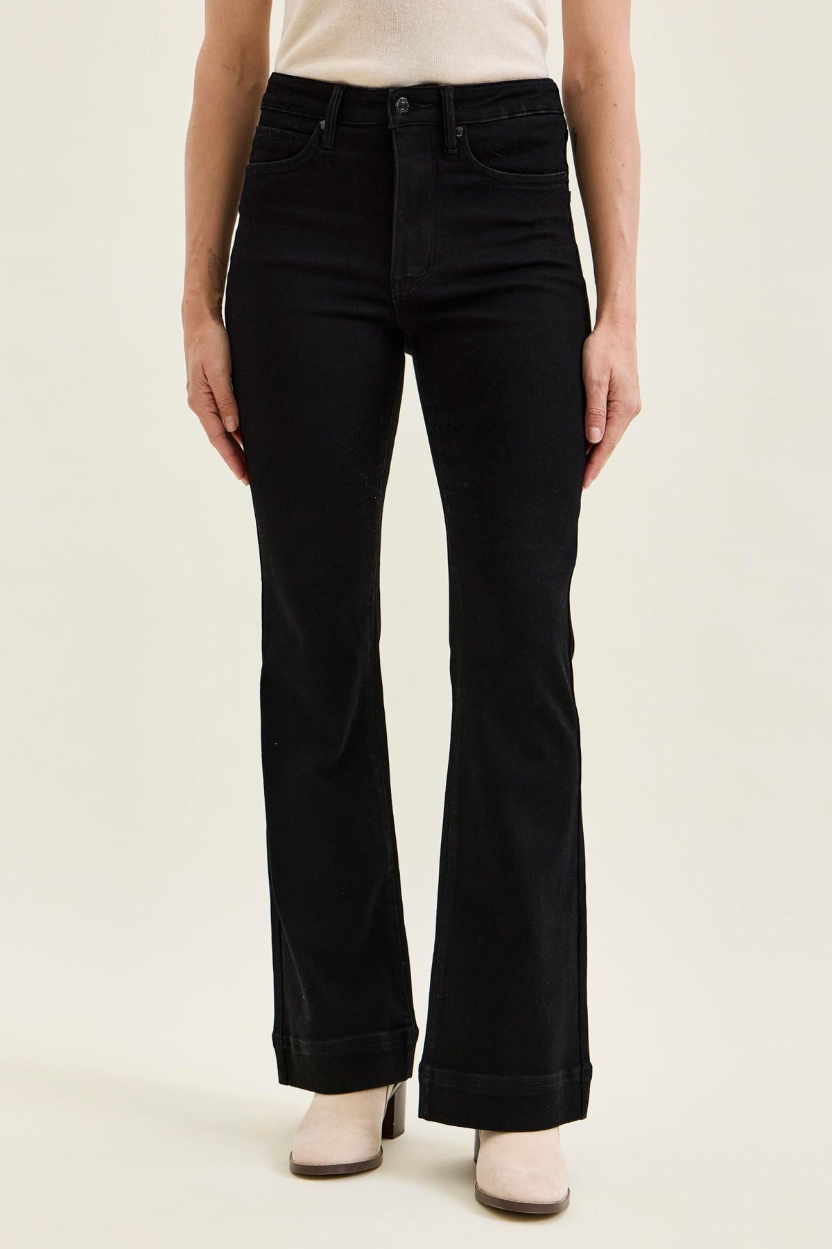 Judy Blue BLACK High Waist DAISY Bootcut Jean