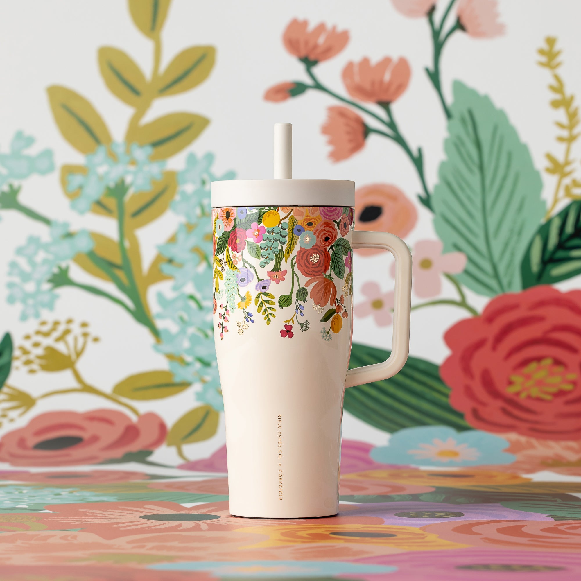 Corkcicle Rifle Paper Co. Leakproof 22oz Cruiser/Garden Party
