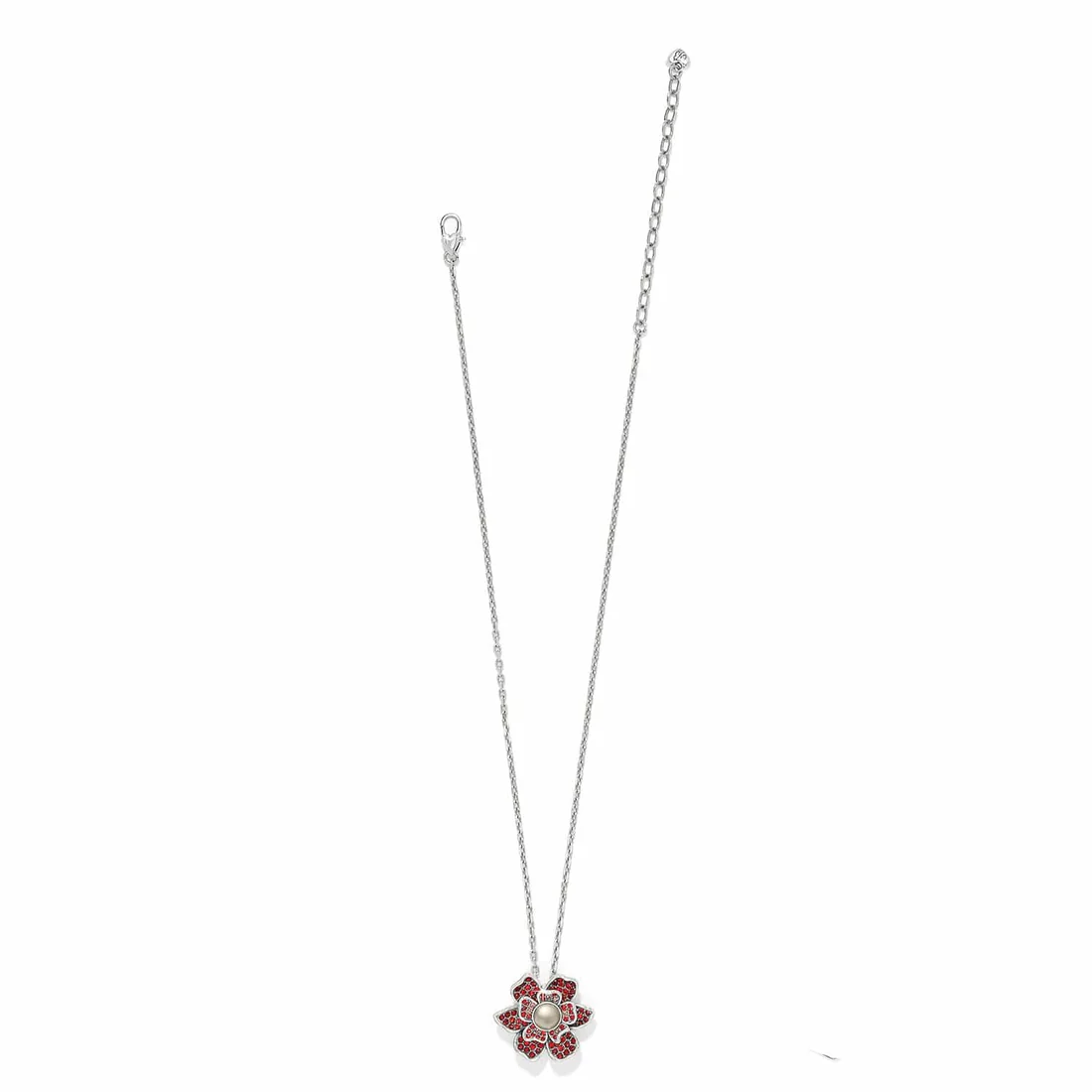 Everbloom Pearl/Ruby Necklace