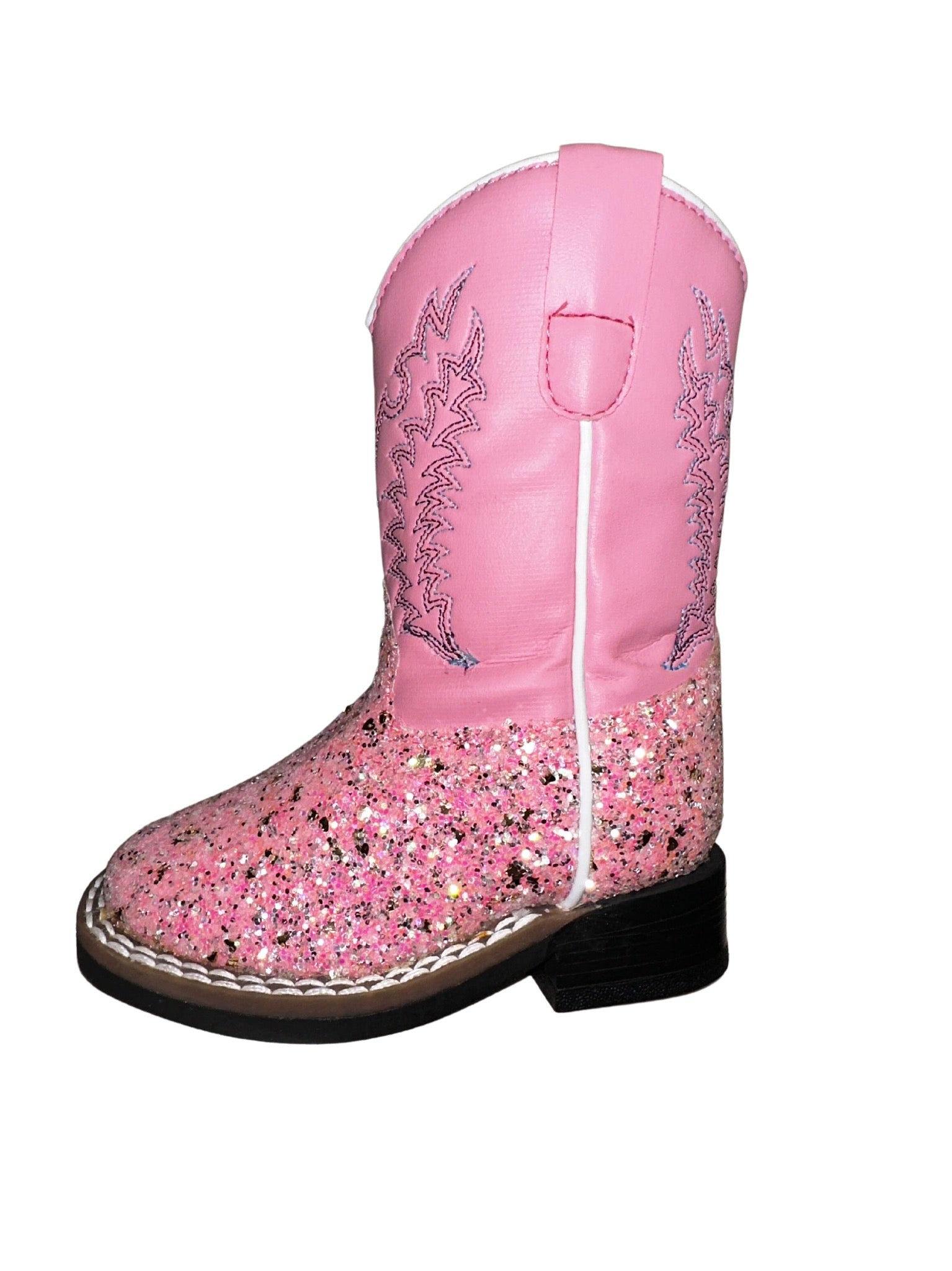 Sparkling Pink Girl's Toddler Boot