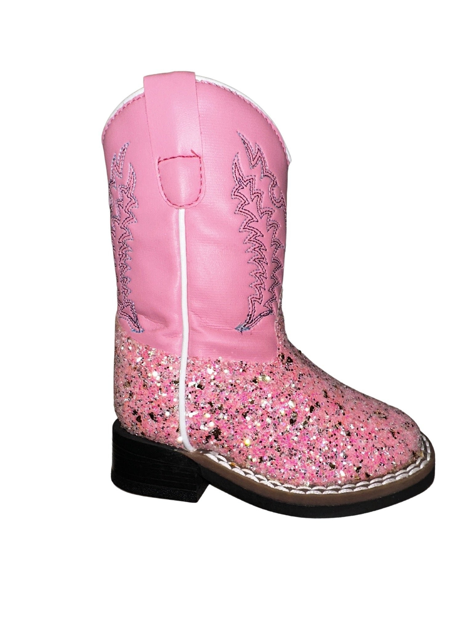 Sparkling Pink Girl's Toddler Boot