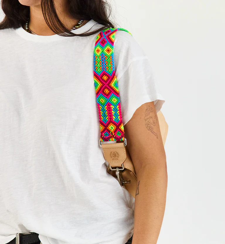 Mai Tai Wide Woven Shoulder Strap