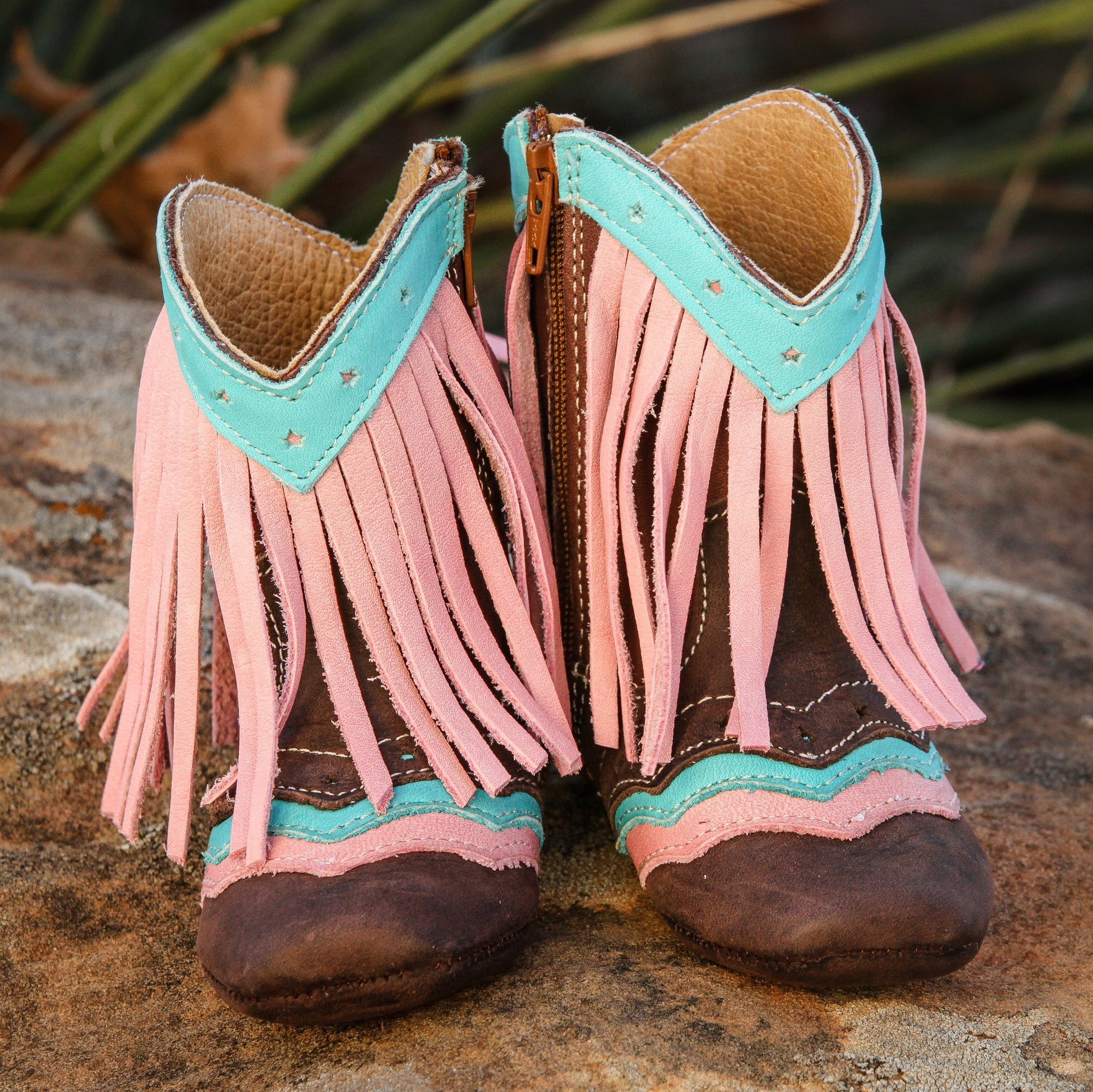 Forever Fringe Baby Boots